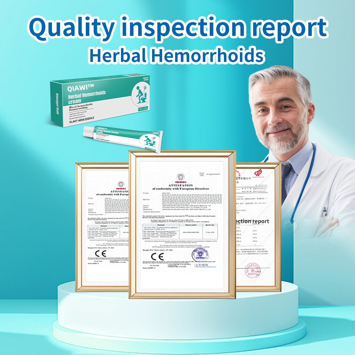 QIAWI™Herbal Hemorrhoid Cream-Complete Treatment Of Hemorrhoids