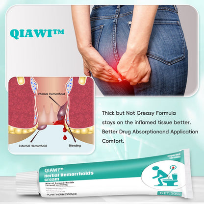 QIAWI™Herbal Hemorrhoid Cream-Complete Treatment Of Hemorrhoids